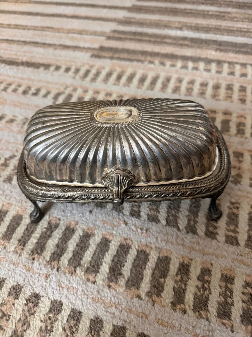 Vintage butter dish